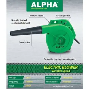 Alpha Air Blower 600W 13000Rpm A4285