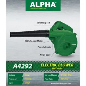 Alpha Air Blower 600W 13000Rpm A4292