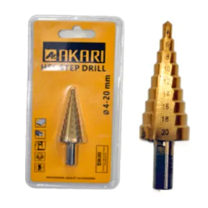 Akari Step Drill Bit 4-32mm