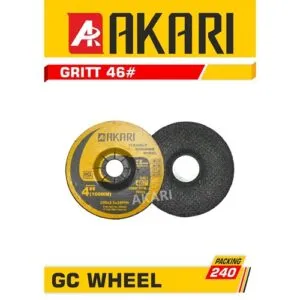 Akari 4 Inch Black Gc Wheel 100Mm - 46 Grit – 46 Grit