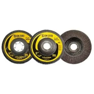 Akari 5 Inch Flap Disc 125Mm - 80 Grit – 80 Grit