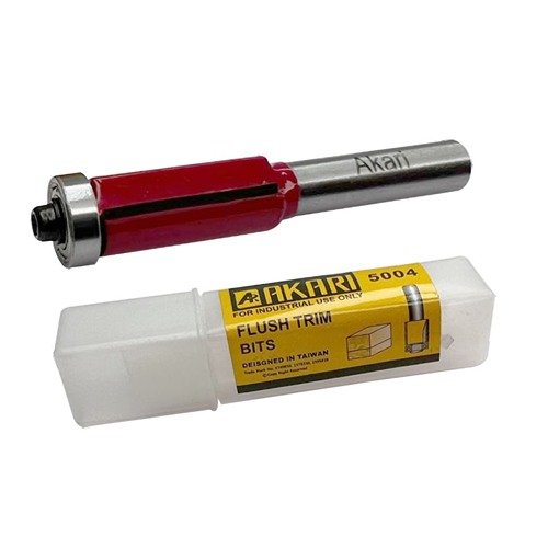 Akari Flush Trim Router Bit 5004 8mm Shank