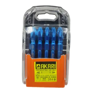 Akari 2.5 Inch Screw Driver Bit 65Mm Blue +/+