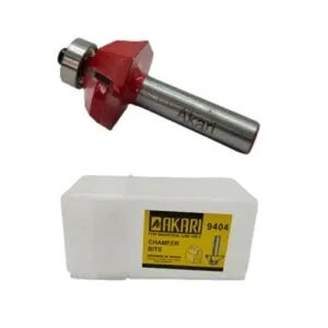 Akari Chamfer Router Bit 9404 8mm Shank