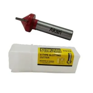 Akari V Type Slotting Router Bit 9948 8mm Shank