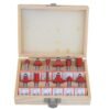 Akari 12 Pieces Router Bit Set 8mm Shank