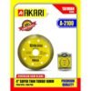 Akari 4 Inch Super Thin Turbo Diamond Saw Blade 105mm A-2100