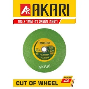 Akari Single Net Green Cut Off Wheel - 4 Inch – 4 Inch