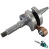 Alphabet Gasoline Chain Saw Crank Shaft
