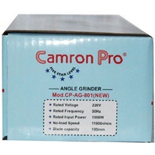 Camron Pro 4 Inch Angle Grinder 1000W 100mm Cpag801New - Image 3
