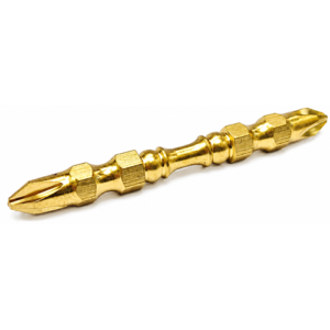 Alternative view of Akari 65Mm Screw Driver Bit Golden +/- 2.5 Inch