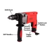 Xtra Power Drill Machine 10Mm 650W Xpt421