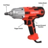 Xtra Power Xpt533 1/2'' Square Drive Impact Wrench 500W