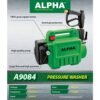 Alpha A9084 Pressure Washer 2000W 130Bar