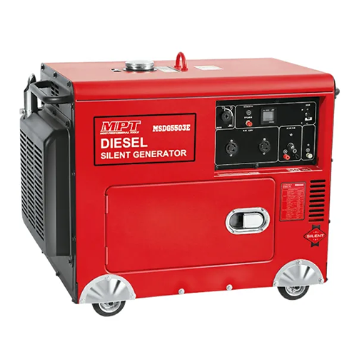 Mpt Msdg5503E Generator Self Air Cooled Generator 5.5Kw