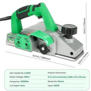 Alternative view of Alpha 82Mm A2823 Wood Planer 650W