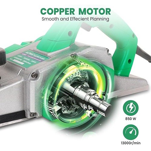 Alpha 90Mm A2825 Wood Planer 850W - Image 7