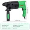 Alpha A3201 500W Rotary Hammer 20Mm