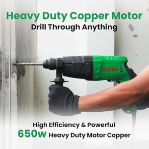 Alpha A3205 650W Rotary Hammer 20Mm