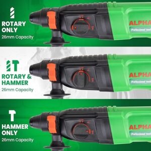 Alpha A3226 800W Rotary Hammer 26Mm