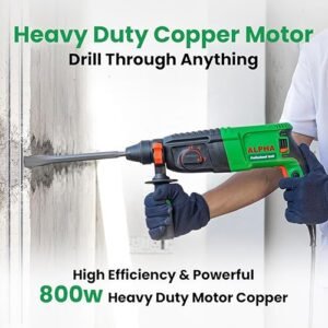 Alpha A3226 800W Rotary Hammer 26Mm