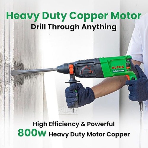 Alpha A3226 800W Rotary Hammer 26Mm - Image 6