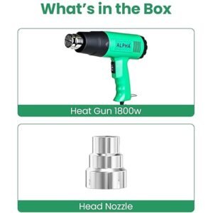 Alpha A42001 Heat Gun 1800W