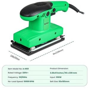 Alpha 7 Inch Orbital Sander 350W 185Mm A4931
