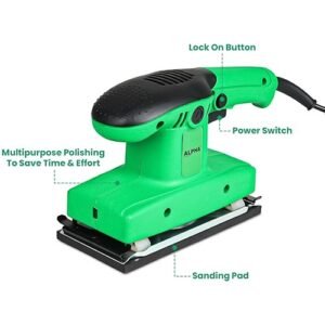 Alpha 7 Inch Orbital Sander 350W 185Mm A4931