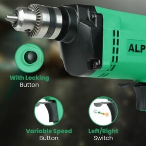 Alpha Drill Machine 10Mm 400W A6105