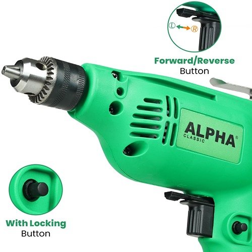 Alpha Drill Machine 6.5Mm 350W A6106