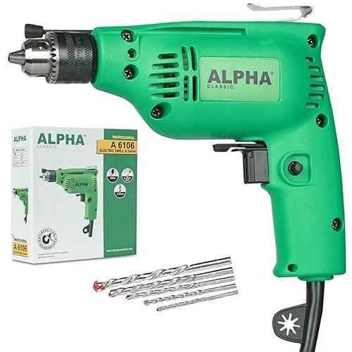 Alpha Drill Machine 6.5Mm 350W A6106