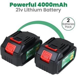 Alpha 1/4'' Square Drive Cordless Impact Wrench With Kit 21V A6115