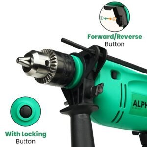 Alpha Impact Drill Machine 13Mm 550W A6136