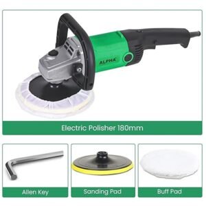 Alpha 7 Inch Polisher 1200W 180Mm A81190