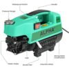 Alpha A9080 Pressure Washer 2100W 80Bar