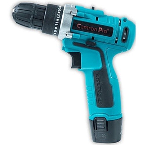 Camron Pro Cpcd12Li Cordless Screw Driver With Kit 12V 10Mm