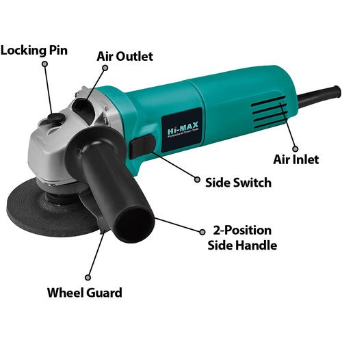 Hi Max Ic002 4 Inch Angle Grinder 750W 100Mm - Image 3