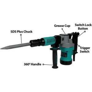 Alternative view of Hi Max Ic054 Demolition Hammer 1100W 5Kg