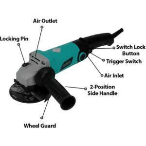 Hi Max Ic073 4 Inch Angle Grinder 850W 100Mm
