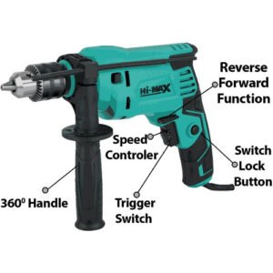 Hi Max Impact Drill Machine 13Mm 500W Ic083