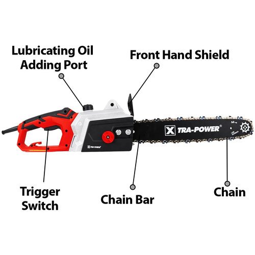 Xtra Power 16 Inch Electric Chain Saw 405Mm 1400W Xpt568 - Image 2