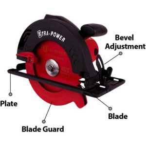 Xtra Power 7 Inch Circular Saw 1250W 185Mm Xpt443