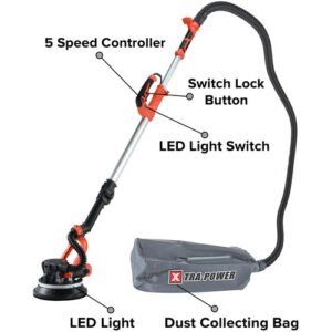Alternative view of Xtra Power 9 Inch Dry Wall Sander 900W 225Mm Xpt554