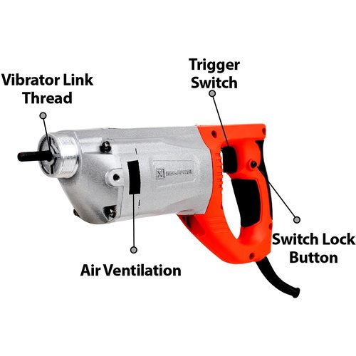 Xtra Power Concrete Vibrator 2200W 50Mm Xpt550