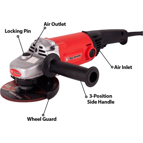 Xtra Power Xpt407 5 Inch Angle Grinder 1200W 125Mm