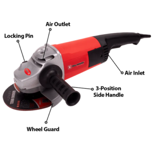 Alternative view of Xtra Power Xpt409 7 Inch Angle Grinder 2000W 180Mm