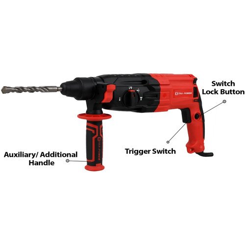 Xtra Power Xpt435 800W Rotary Hammer 26Mm