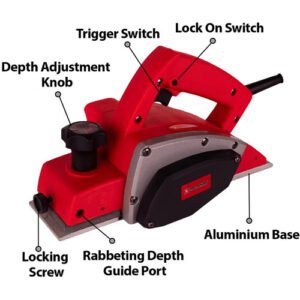 Xtra Power Xpt442 Wood Planer 500W 82Mm
