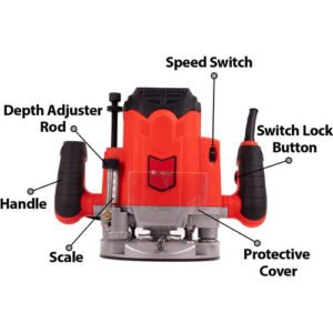 Alternative view of Xtra Power Xpt459 Router 1800W 12Mm